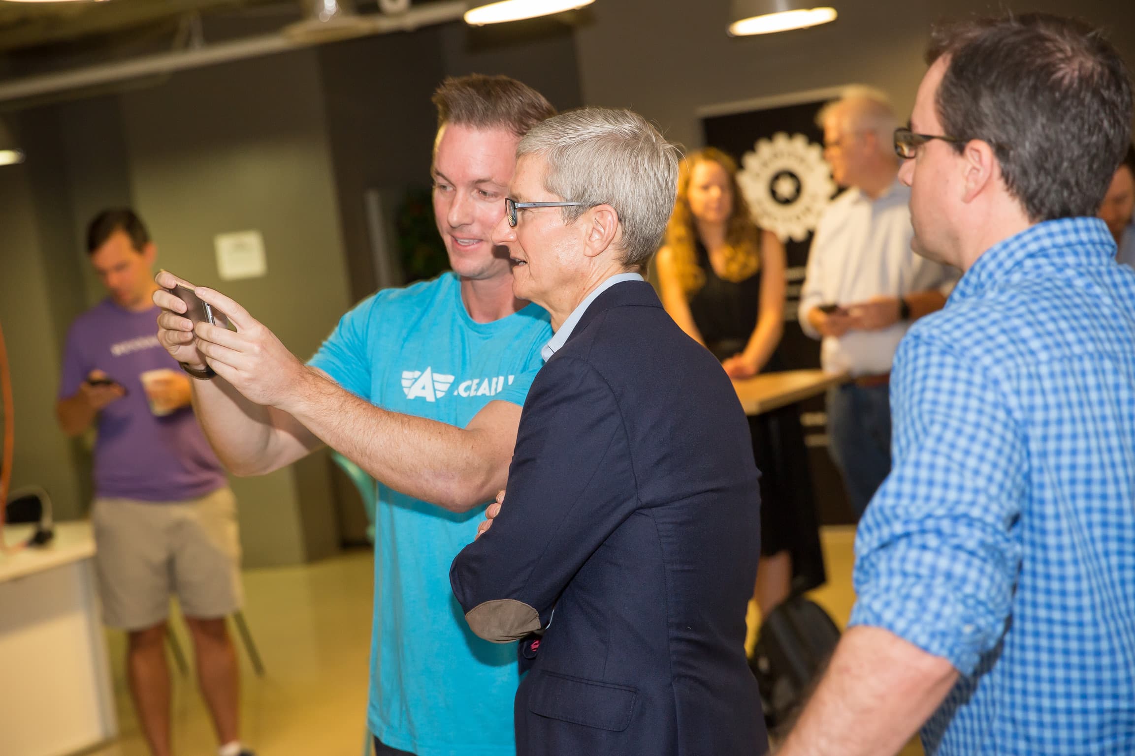 Apple CEO Tim Cook at Capital Factory